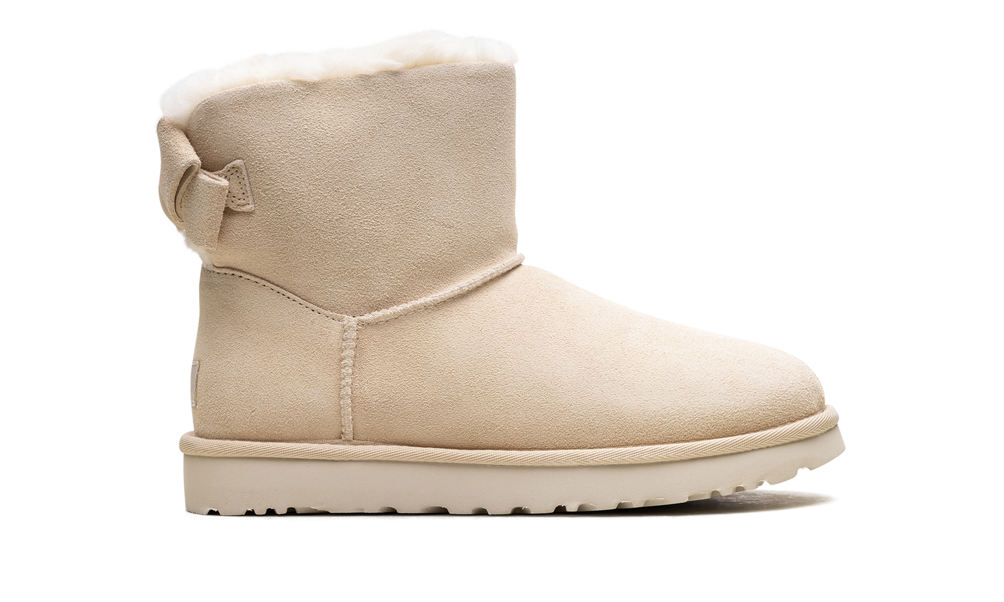 Mini Bailey Suede Bow Women "Cream" 1153514 CRM