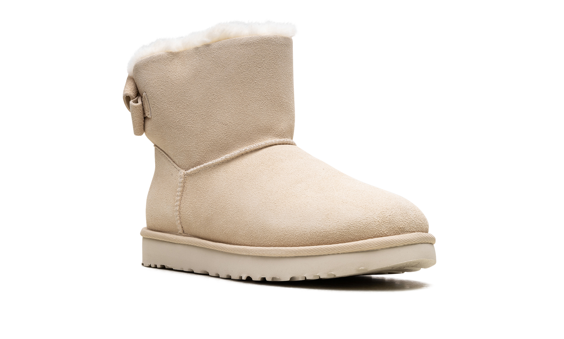 Mini Bailey Suede Bow Women "Cream" 1153514 CRM