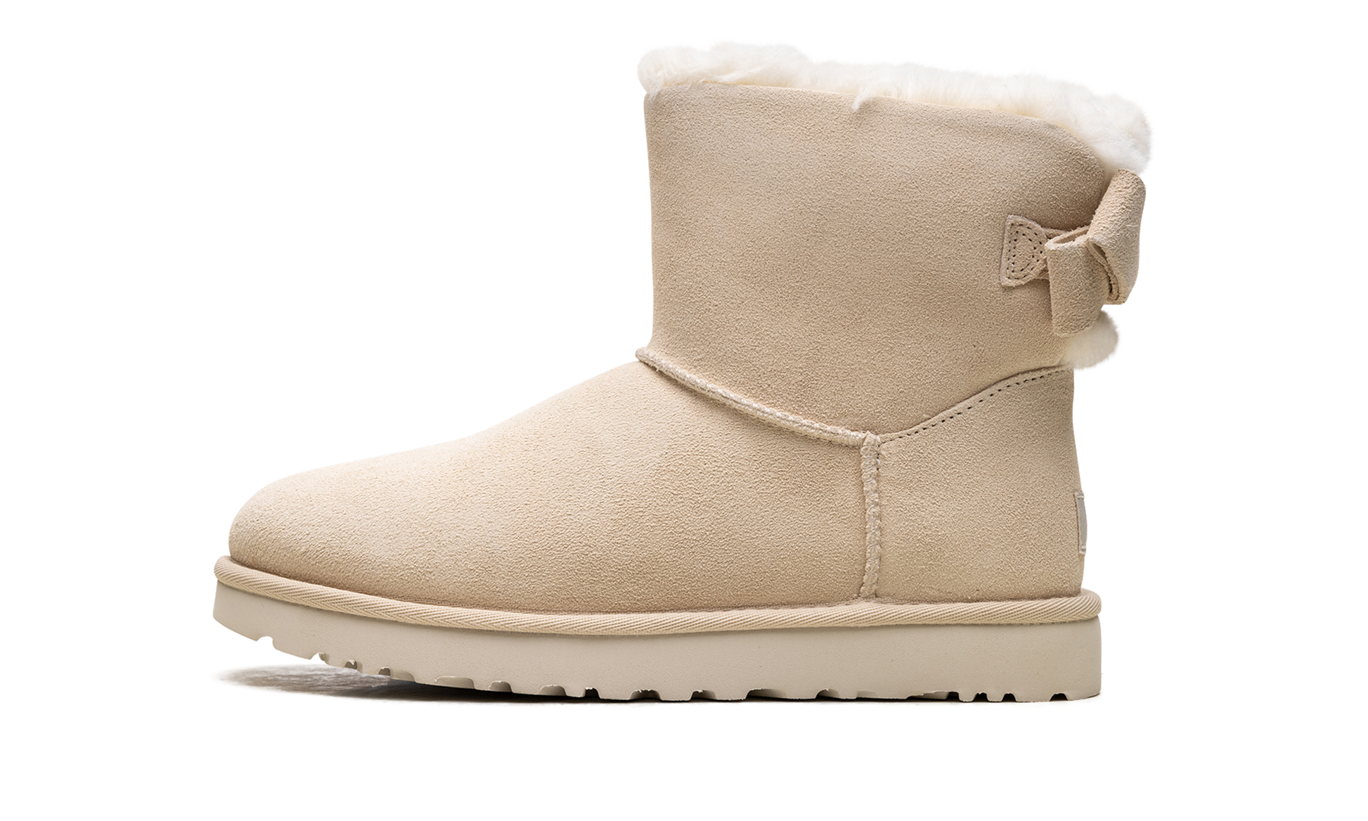 Mini Bailey Suede Bow Women "Cream" 1153514 CRM