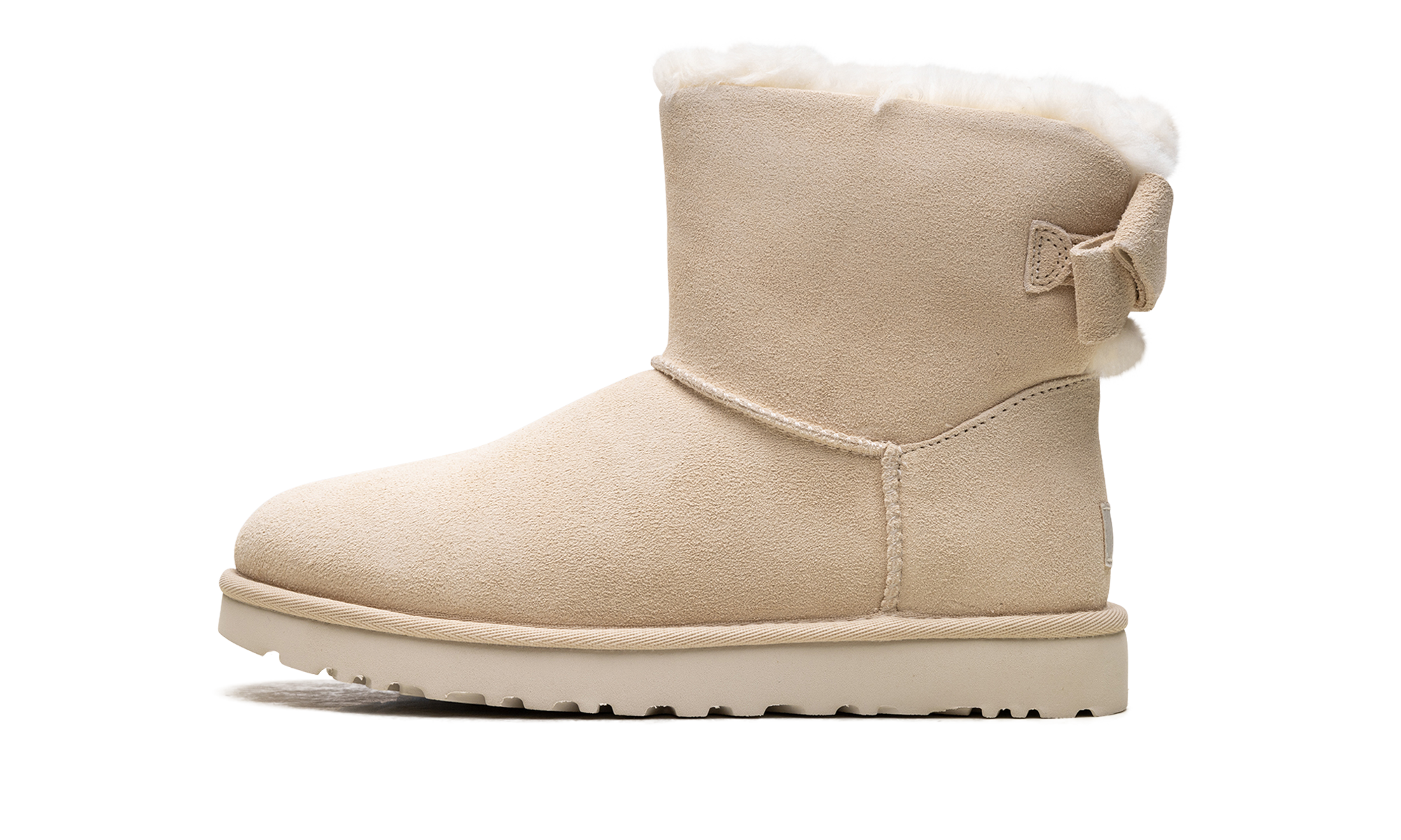 Mini Bailey Suede Bow Women "Cream" 1153514 CRM