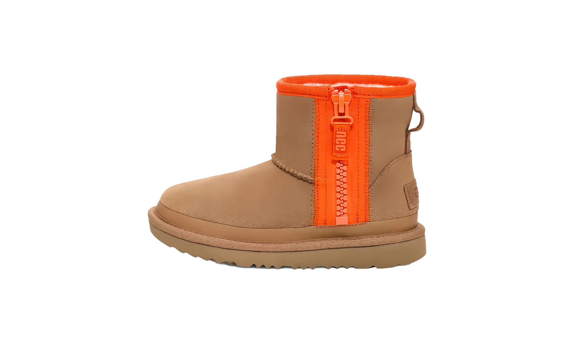 Mini Zipper Tape Boots Ps "Chestnut"