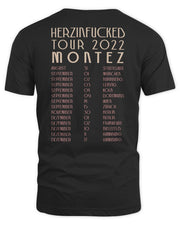 Montez Merch Herzinfucked Tour Shirt