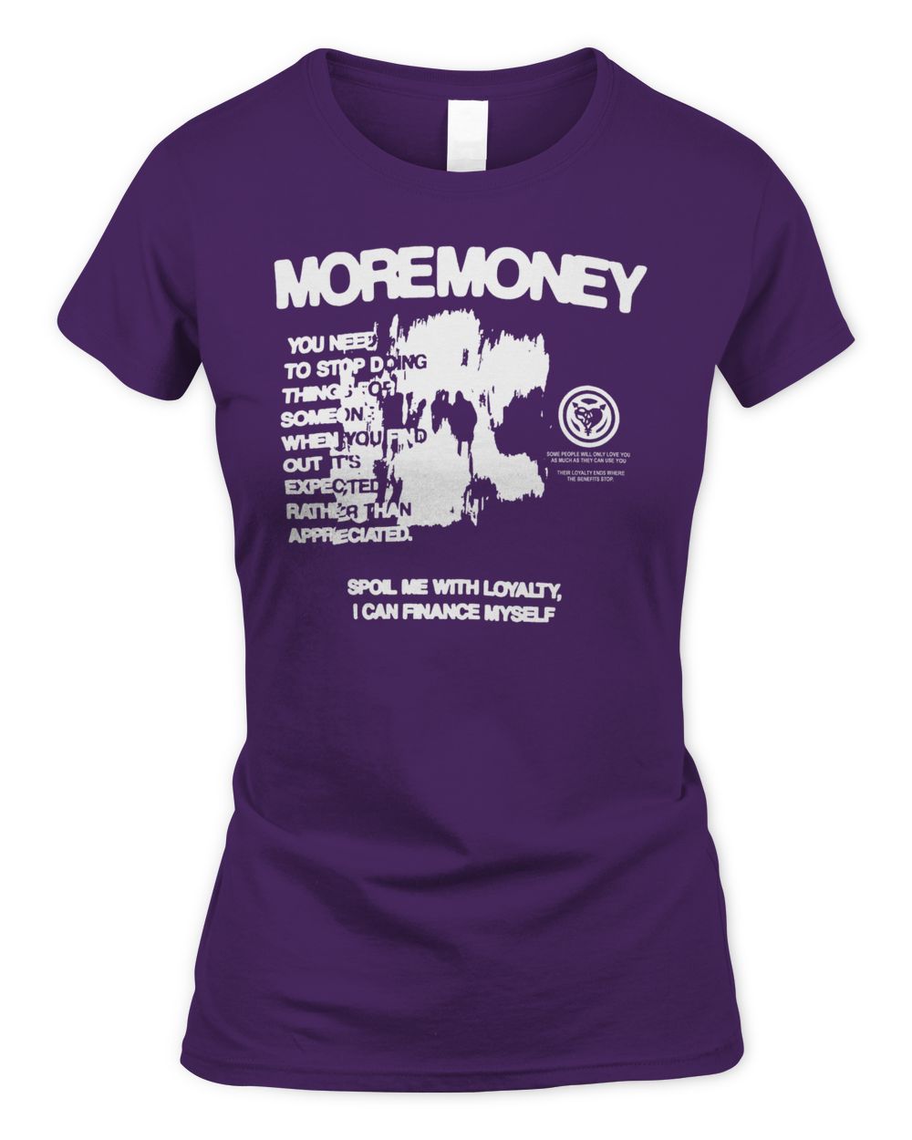 More Money More Love Apparel Lilac Shirt