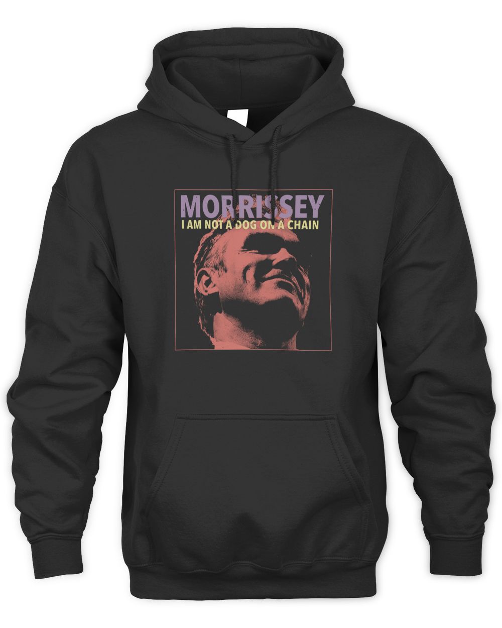 Morrissey Merch I Am Not a Dog on a Chain Album Shirt