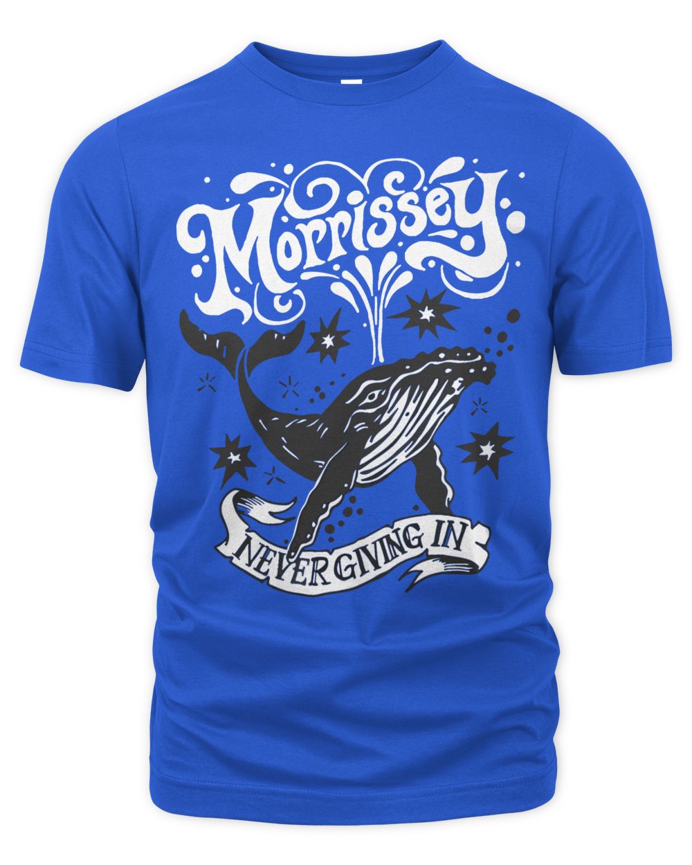 Morrissey Merch Never Giving in Shirt
