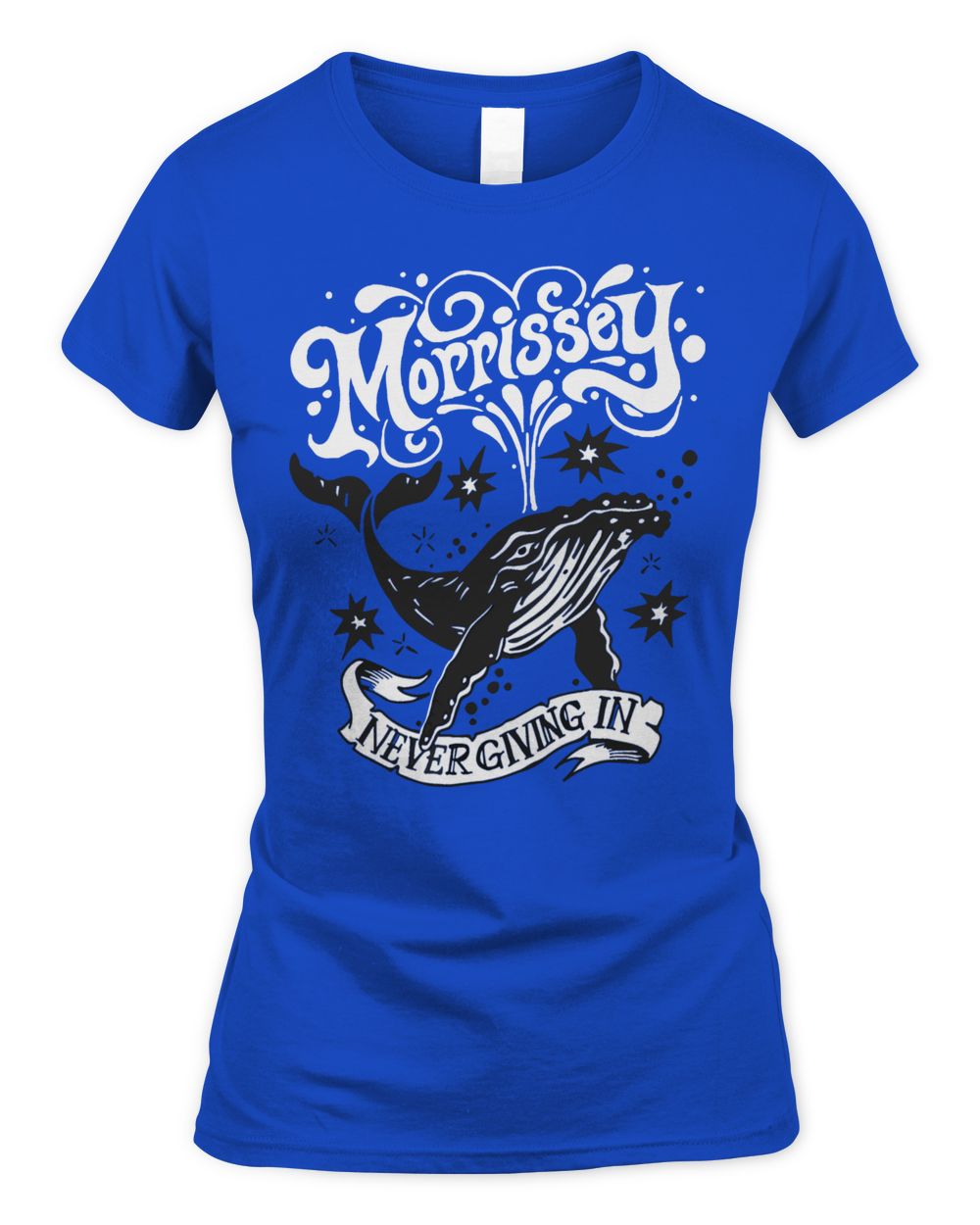 Morrissey Merch Never Giving in Shirt