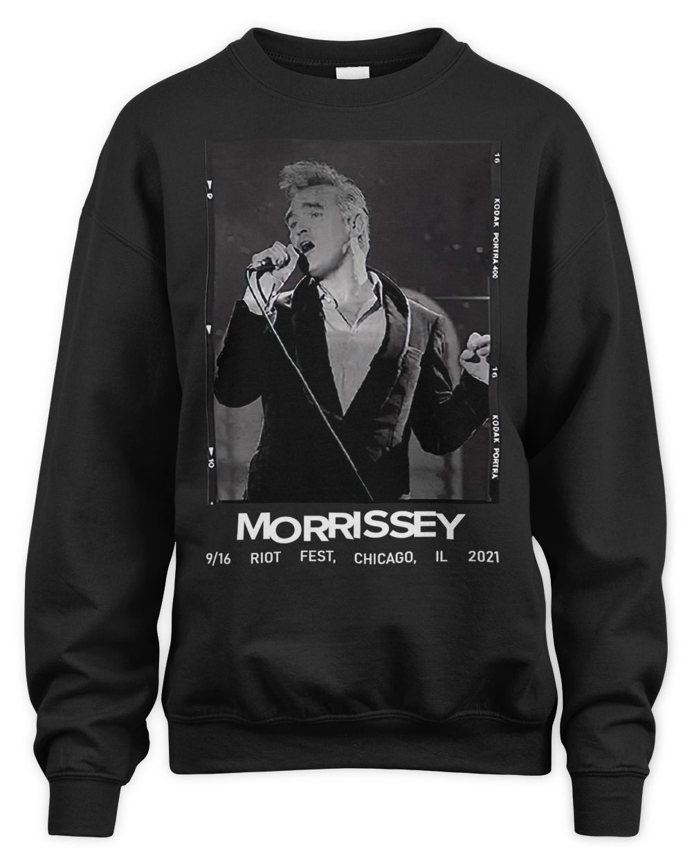Morrissey Merch Photo Proof - Riot Fest Shirt