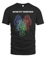 Motion City Soundtrack Merch Robot Trio Shirt