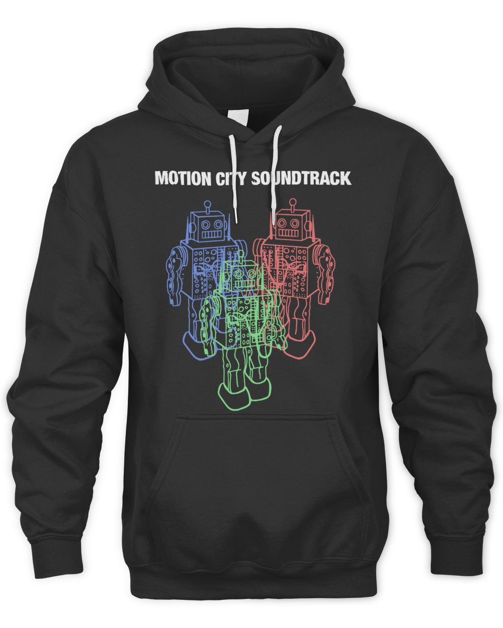 Motion City Soundtrack Merch Robot Trio Shirt
