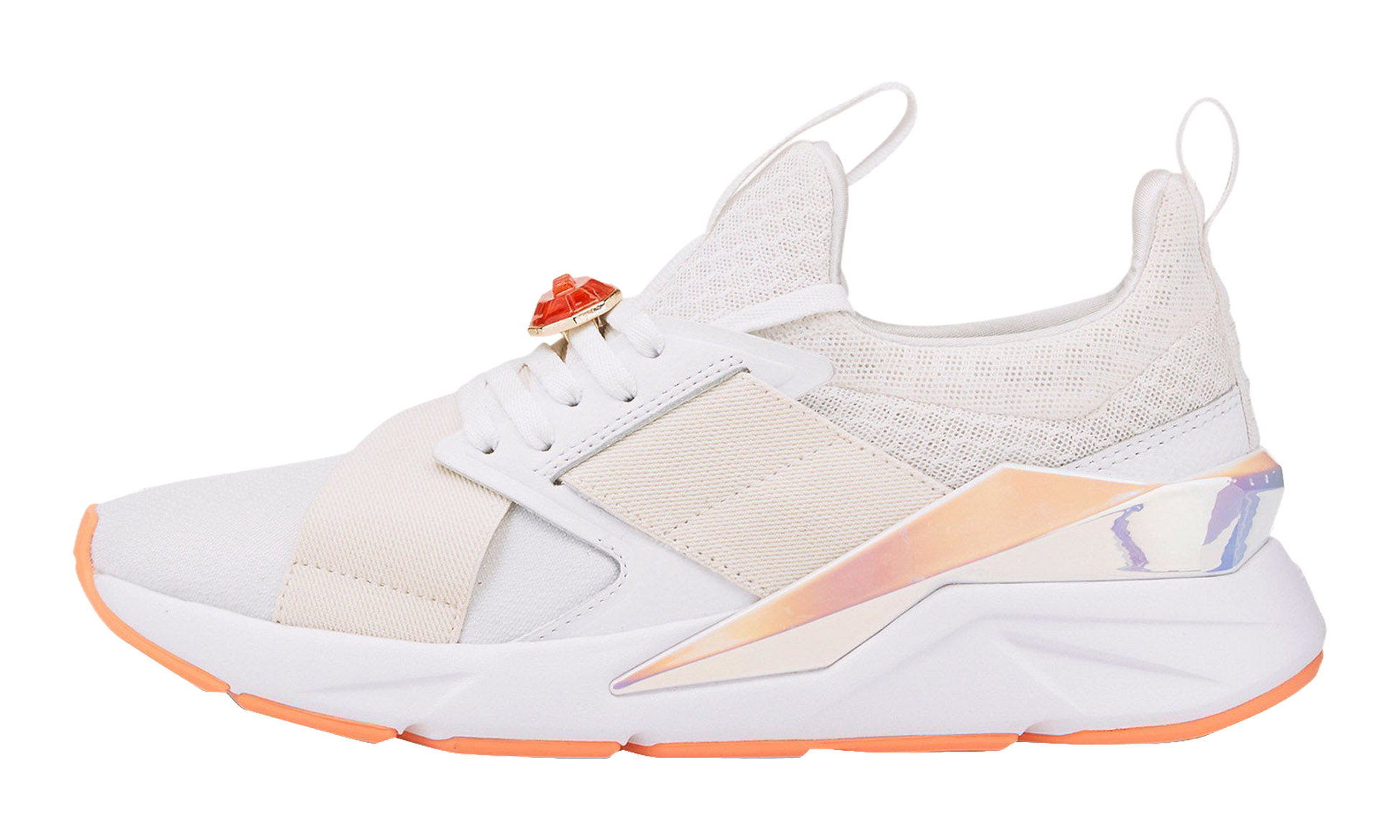 Muse X5 Crystal G Women "White Peach Pink"