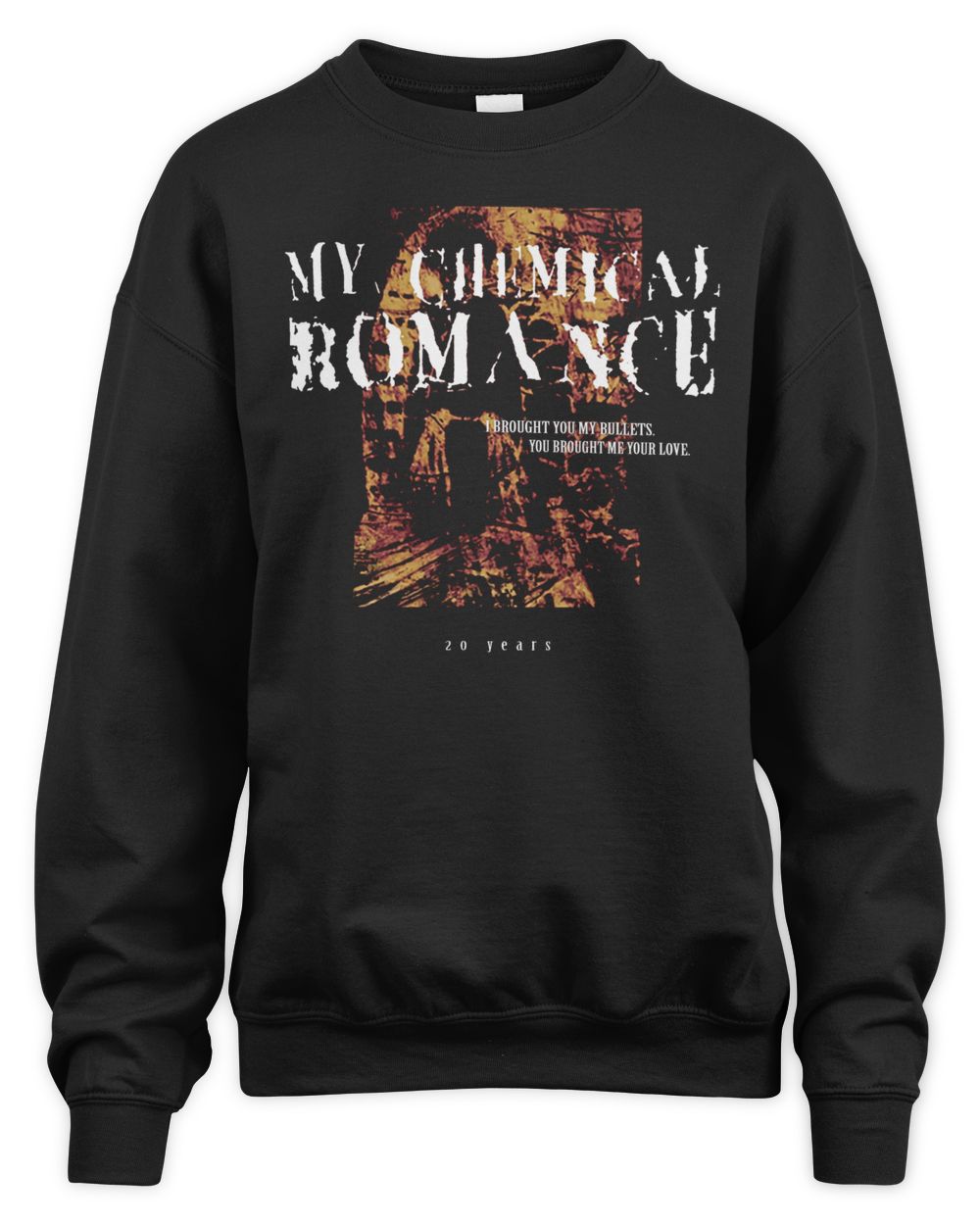 My Chemical Romance Merch Mcr Bullets 20 Years Shirt