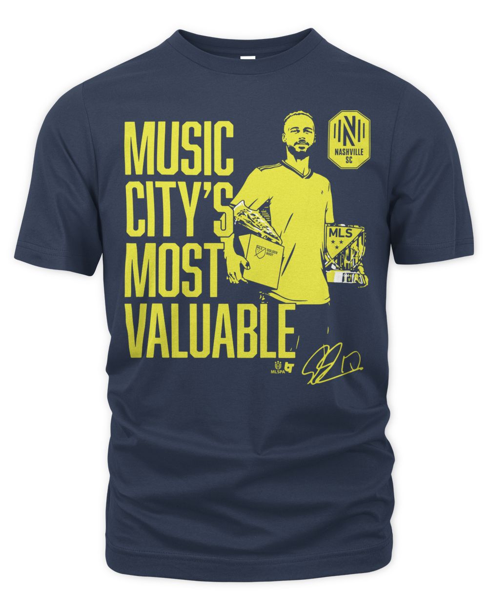 Nashville SC Hany Mukhtar Music City's Most Valuable Shirt
