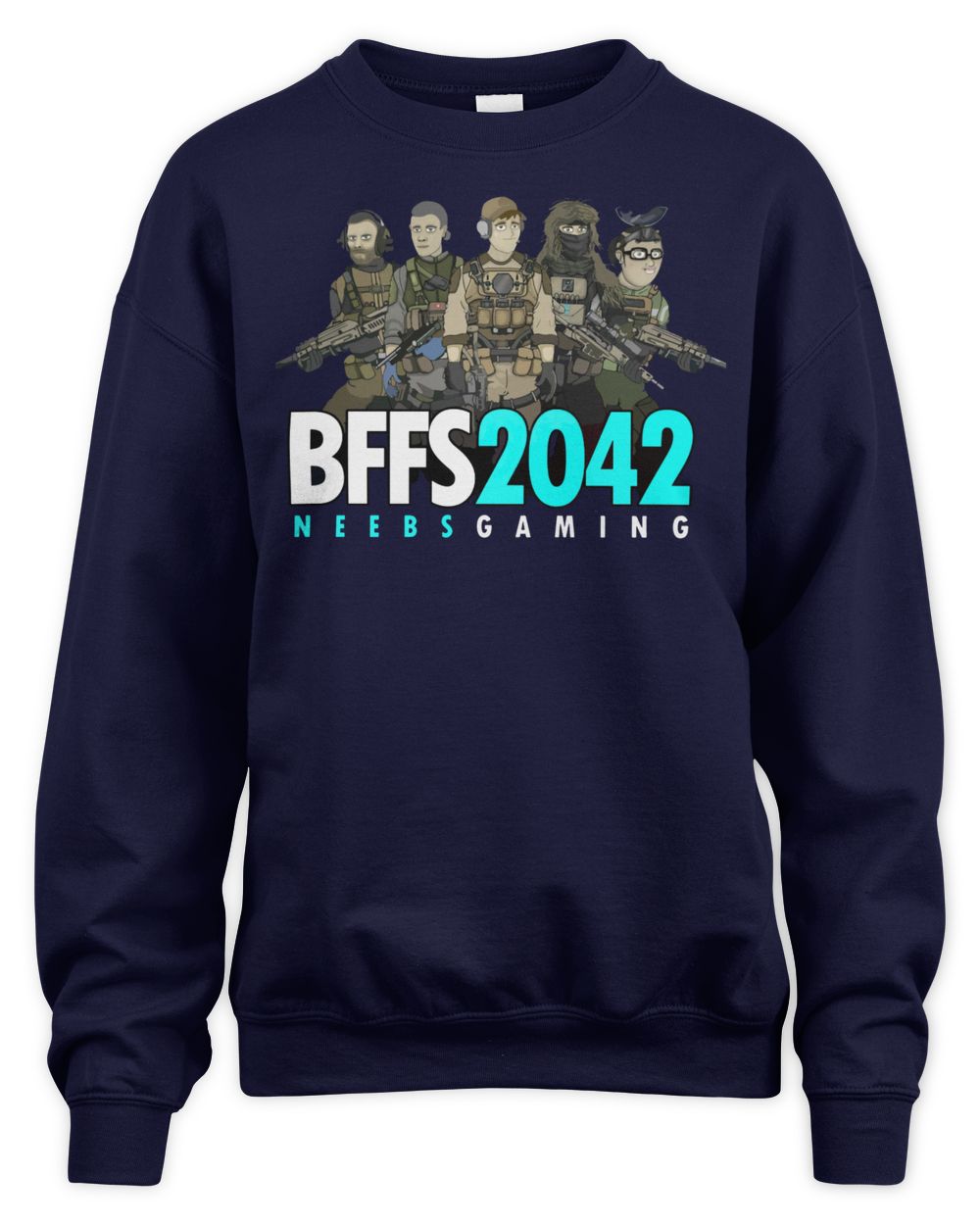 Neebs Gaming Merch Battlefield Friends 2042 Shirt