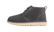Neumel Shaggy Suede Boot "Dark Grey"