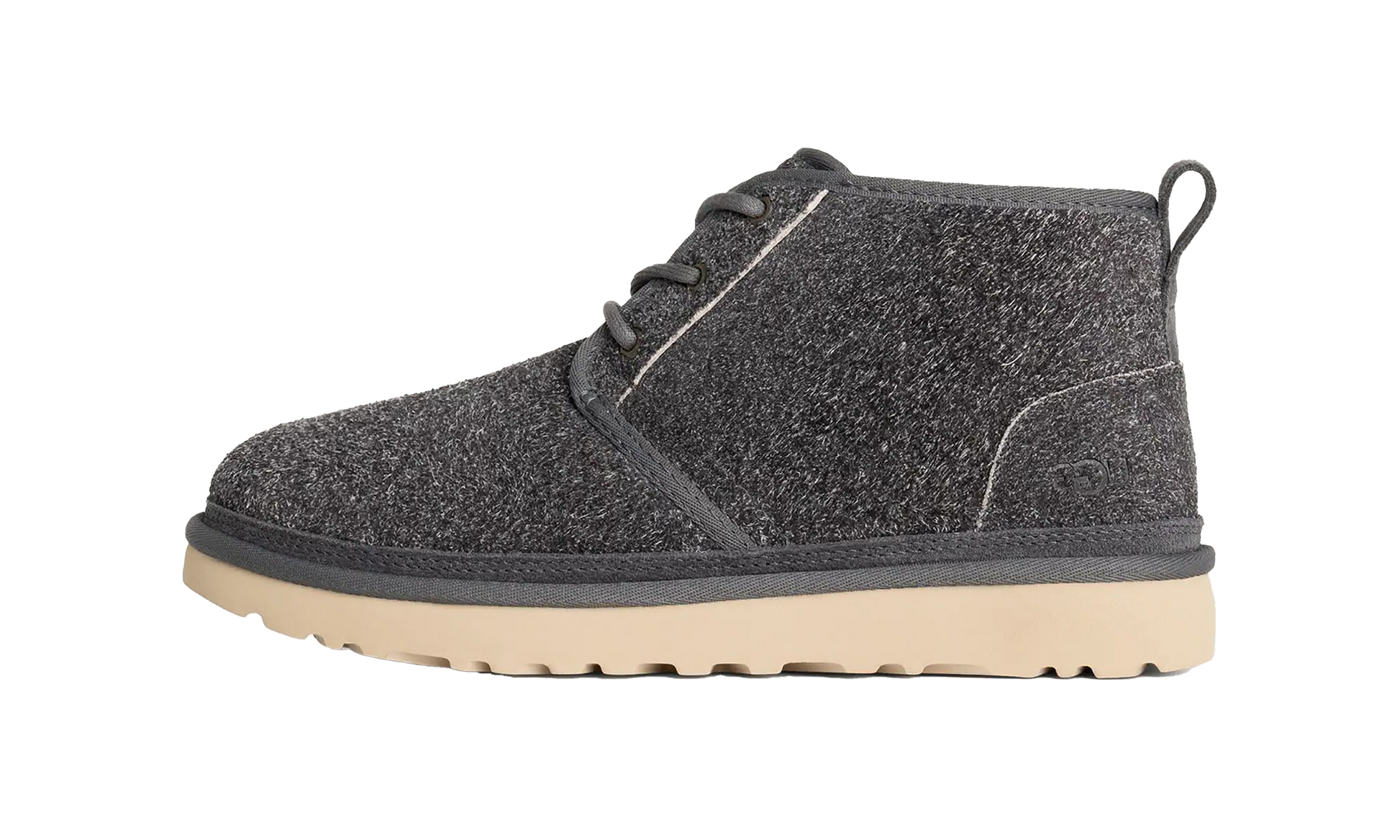 Neumel Shaggy Suede Boot "Dark Grey"