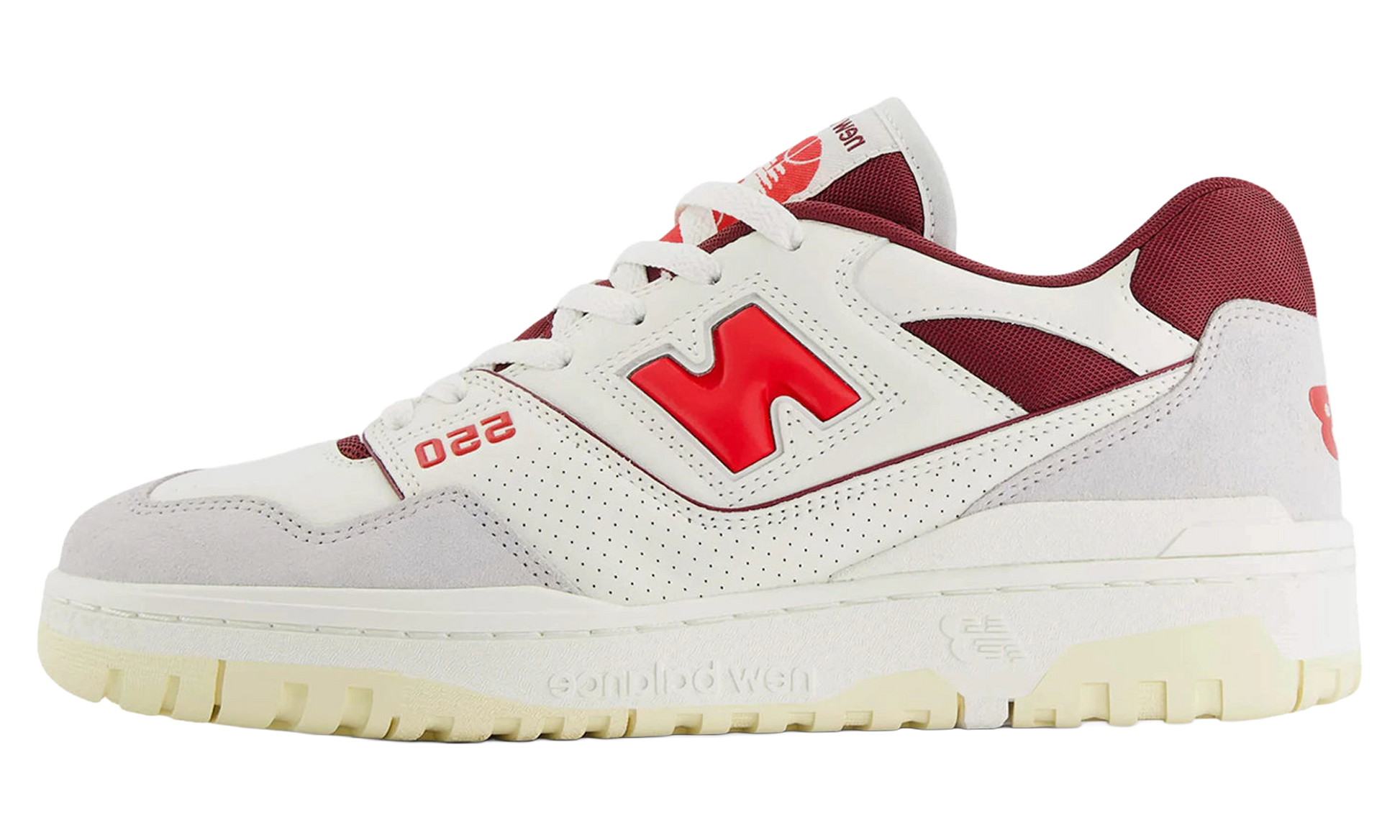 New Balance 550 "Sea salt / true red" BB550EMR