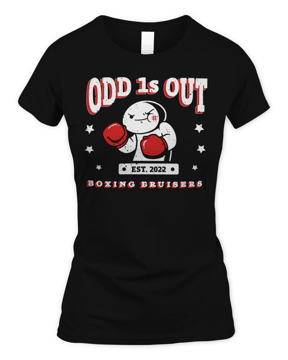 Odd1sout Merch Boxing Bruiser Shirt
