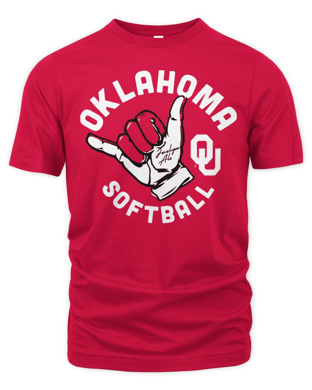 Oklahoma Softball Jocelyn Alo Sooner Shaka Shirt