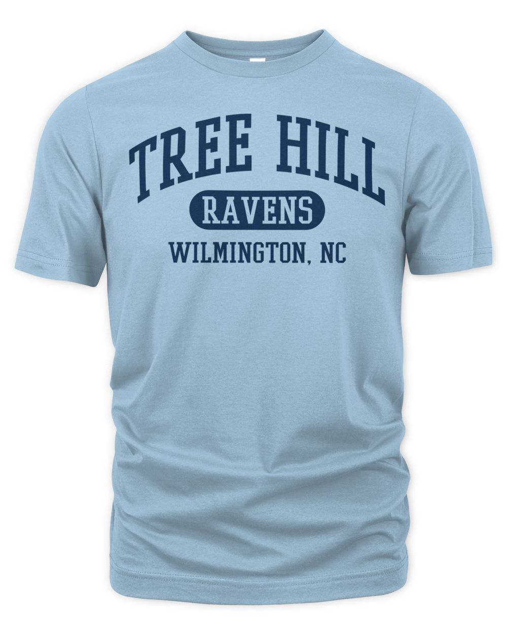 One Tree Hill Merchandise Tree Hill Ravens 3 Tier Text Shirt
