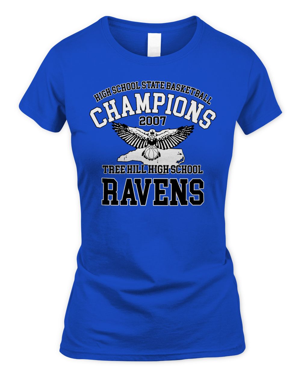 One Tree Hill Merchandise Tree Hill Ravens High School Champions Shirt