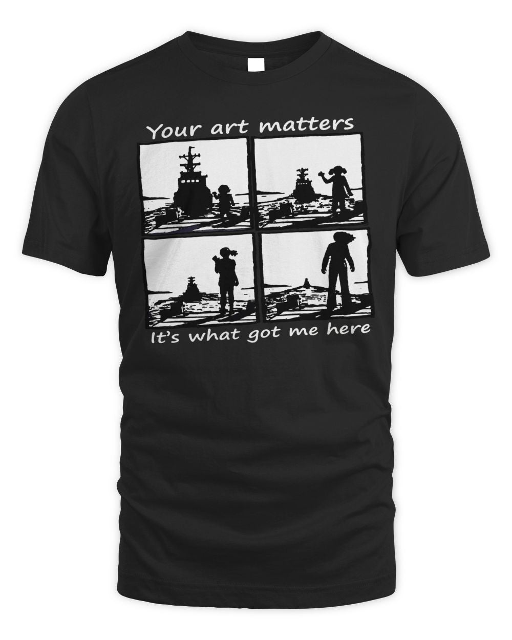 One Tree Hill Merchandise Your Art Matters Shirt