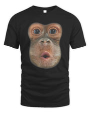 Orangutan Grabs Man Shirt