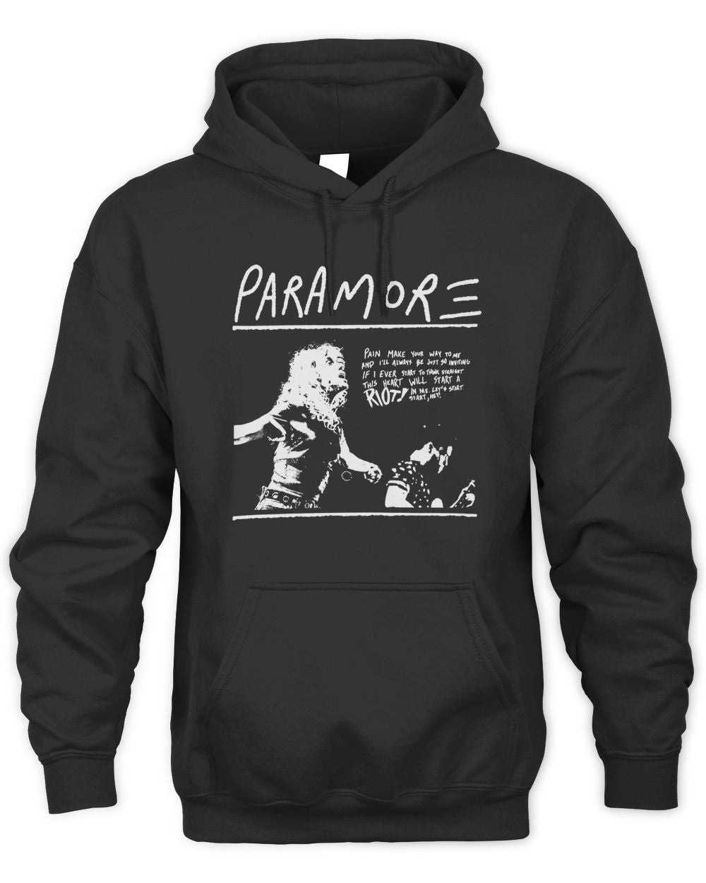Paramore Merch Diy Punk Shirt
