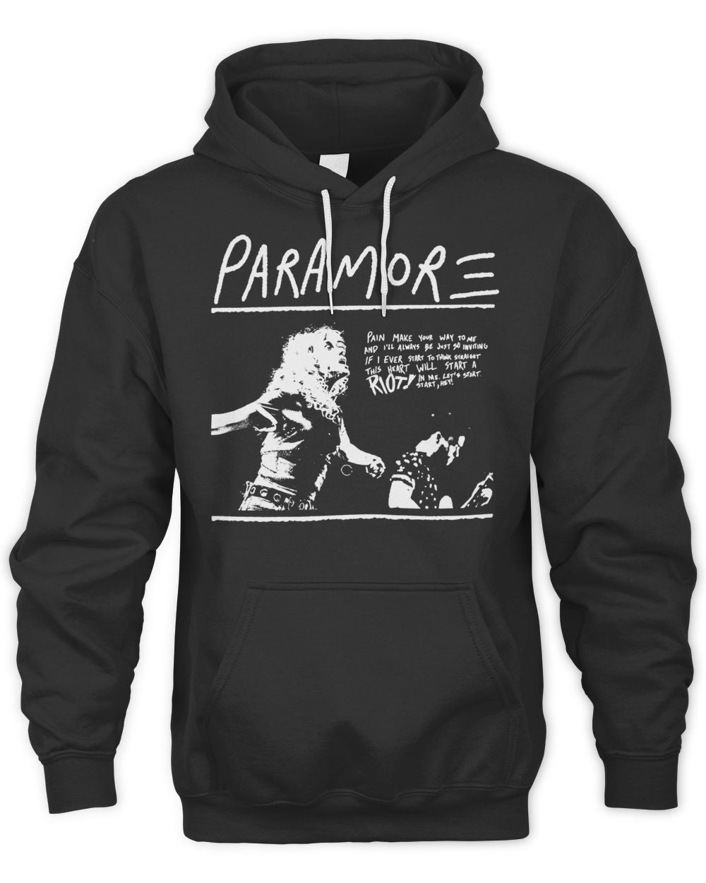 Paramore Merch Diy Punk Shirt