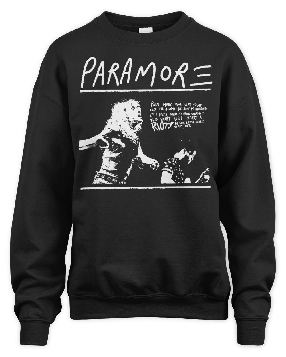 Paramore Merch Diy Punk Shirt