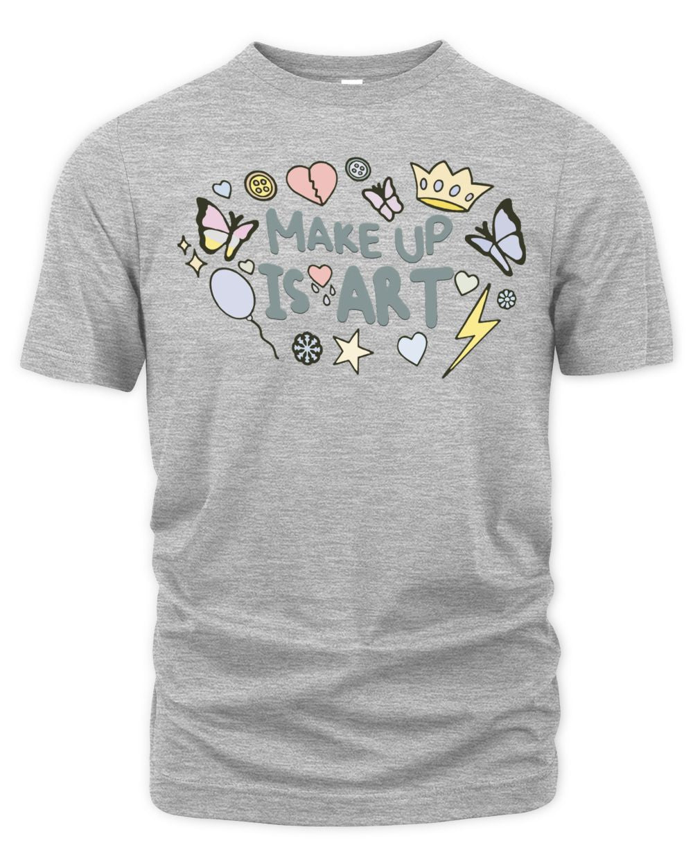 Paula Wolf Merch Makeup is Art Shirt