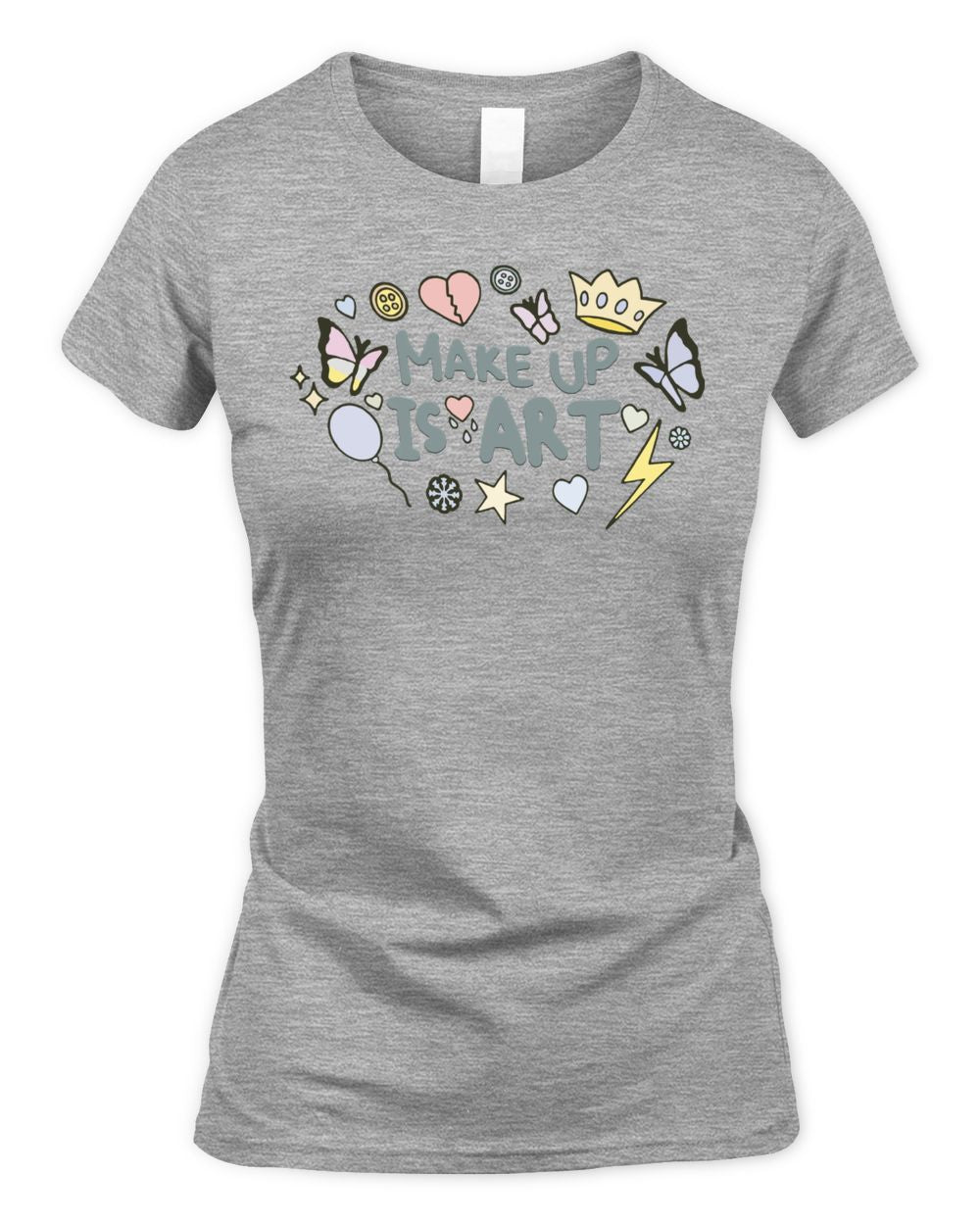 Paula Wolf Merch Makeup is Art Shirt