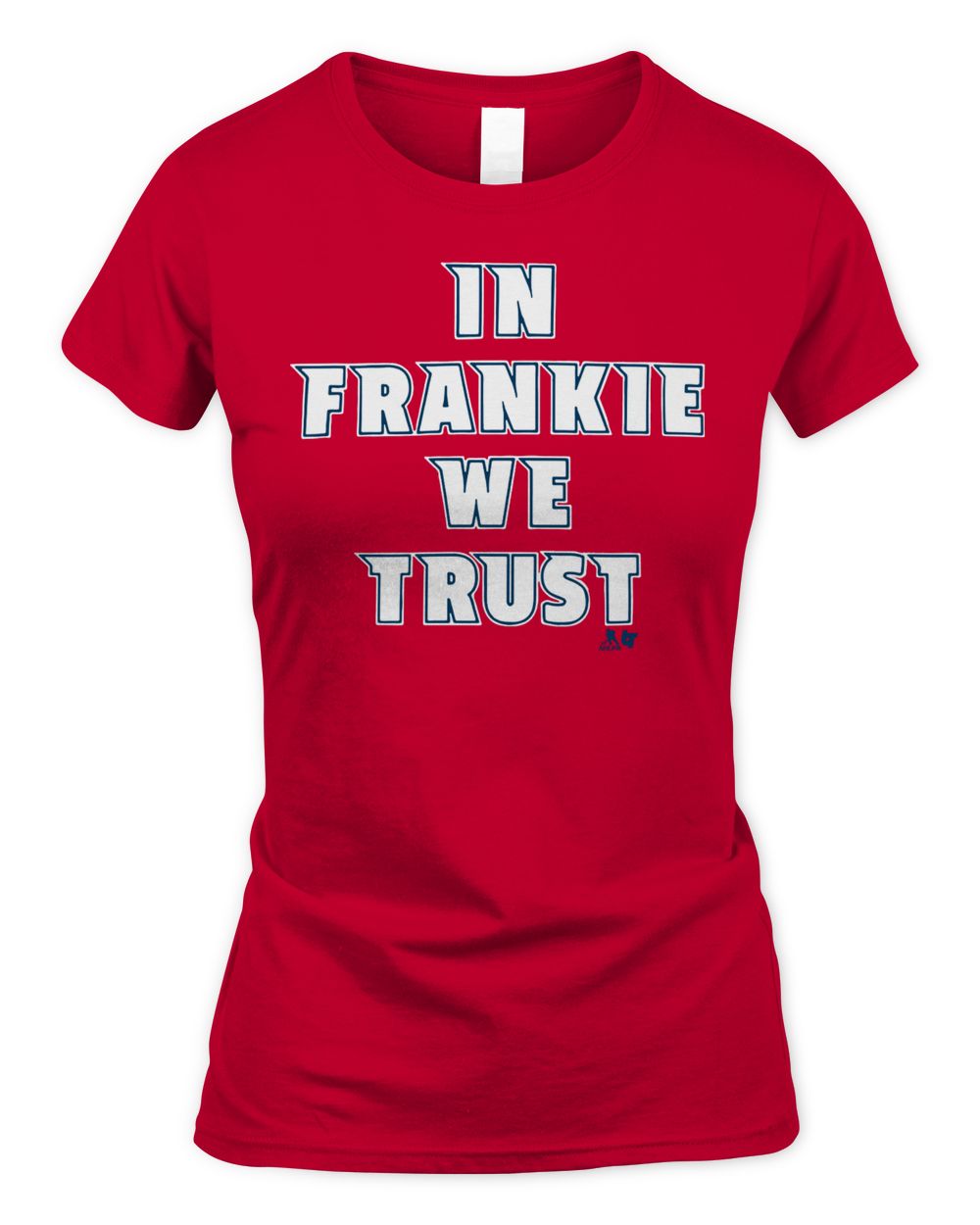 Pavel Francouz in Frankie We Trust Shirt