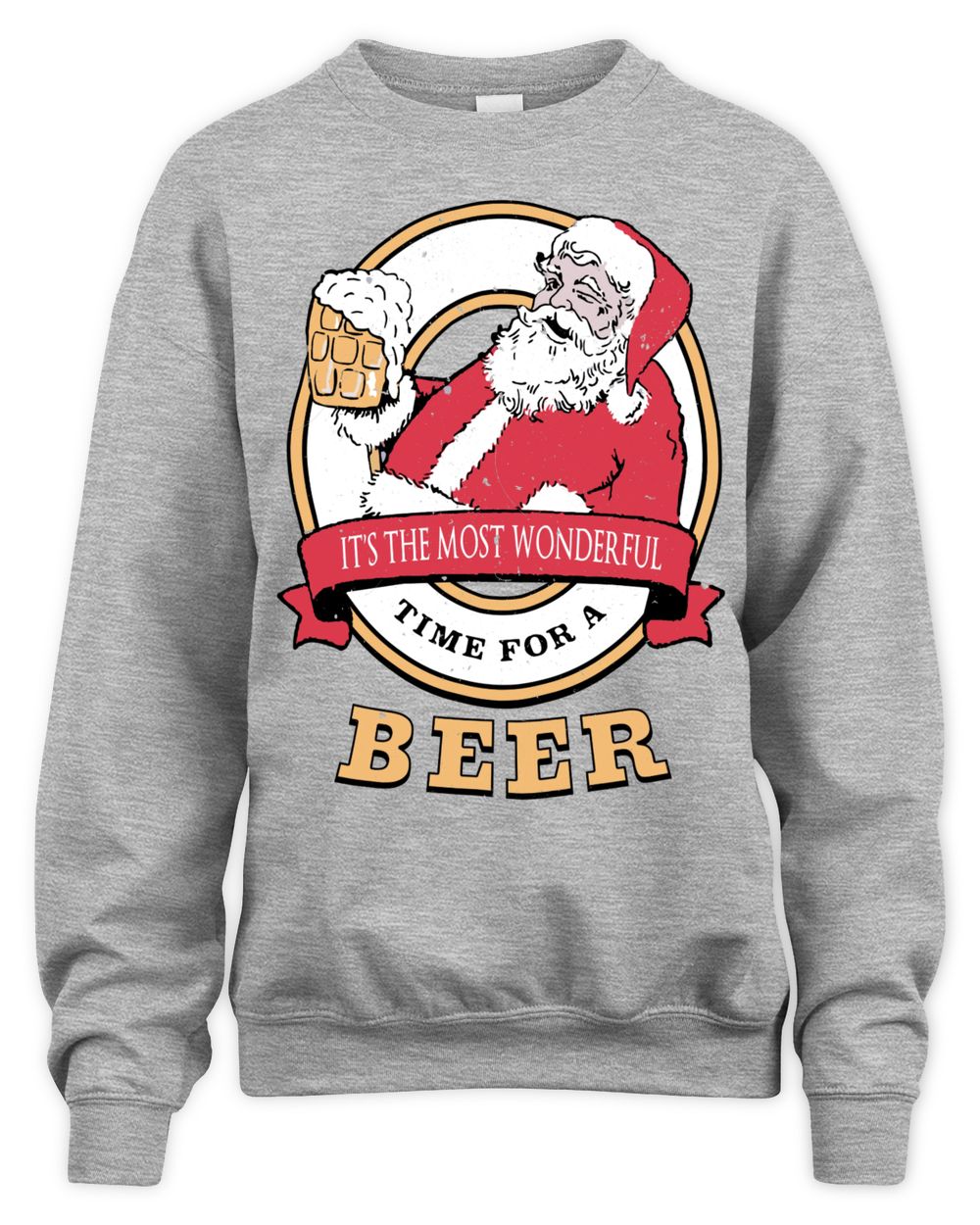 Peacocks Clothing Beer Christmas Shirt