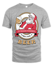 Peacocks Clothing Beer Christmas Shirt