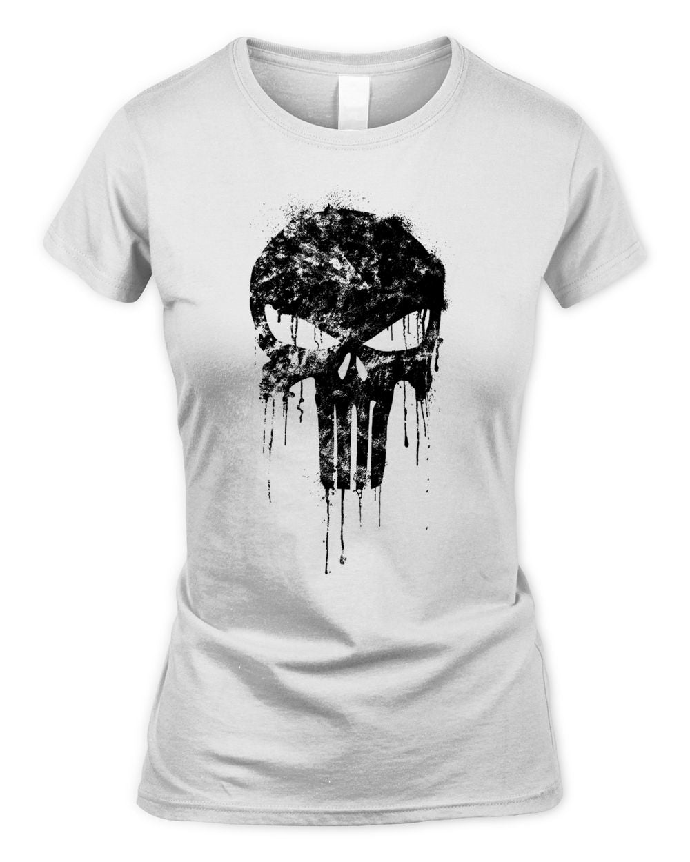 Peacocks Clothing The Punisher Skull Shirt