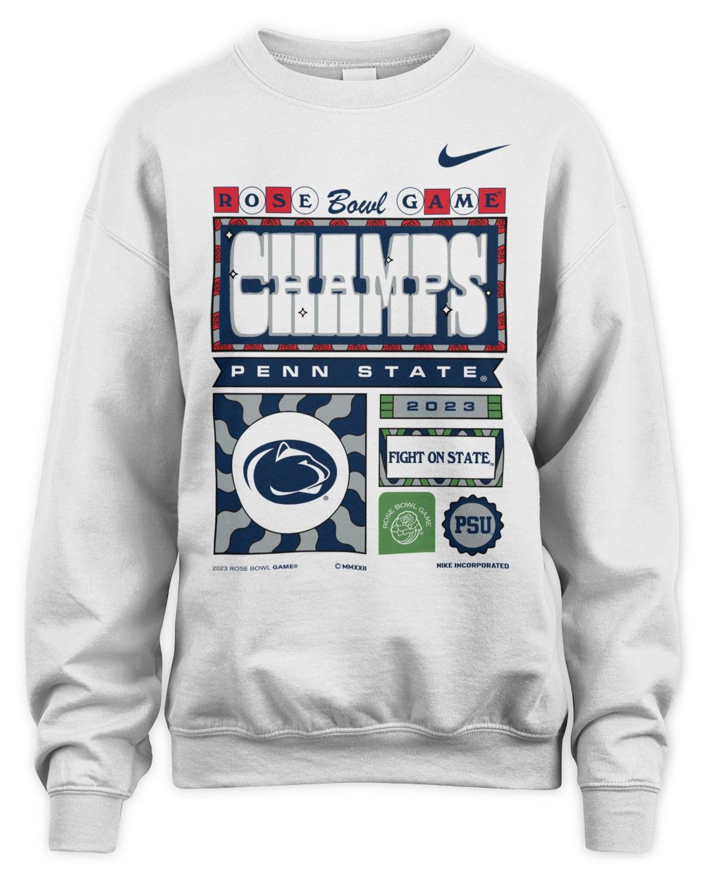 Penn State Rose Bowl Merchandise Nittany Lions 2023 Champions Locker Room Shirt
