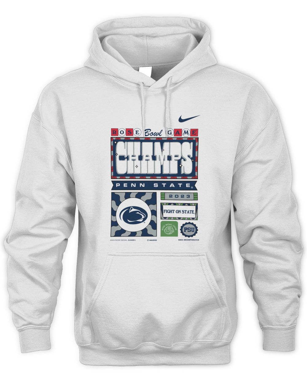 Penn State Rose Bowl Merchandise Nittany Lions 2023 Champions Locker Room Shirt