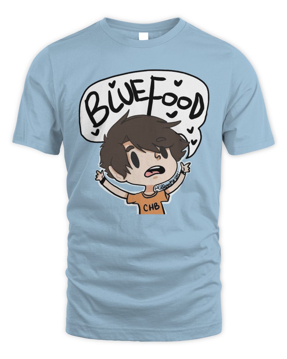 Percy Jackson Merch Blue Food Shirt