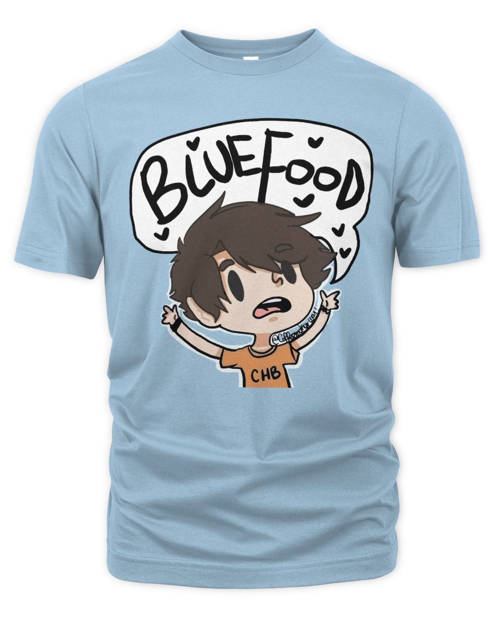 Percy Jackson Merch Blue Food Shirt
