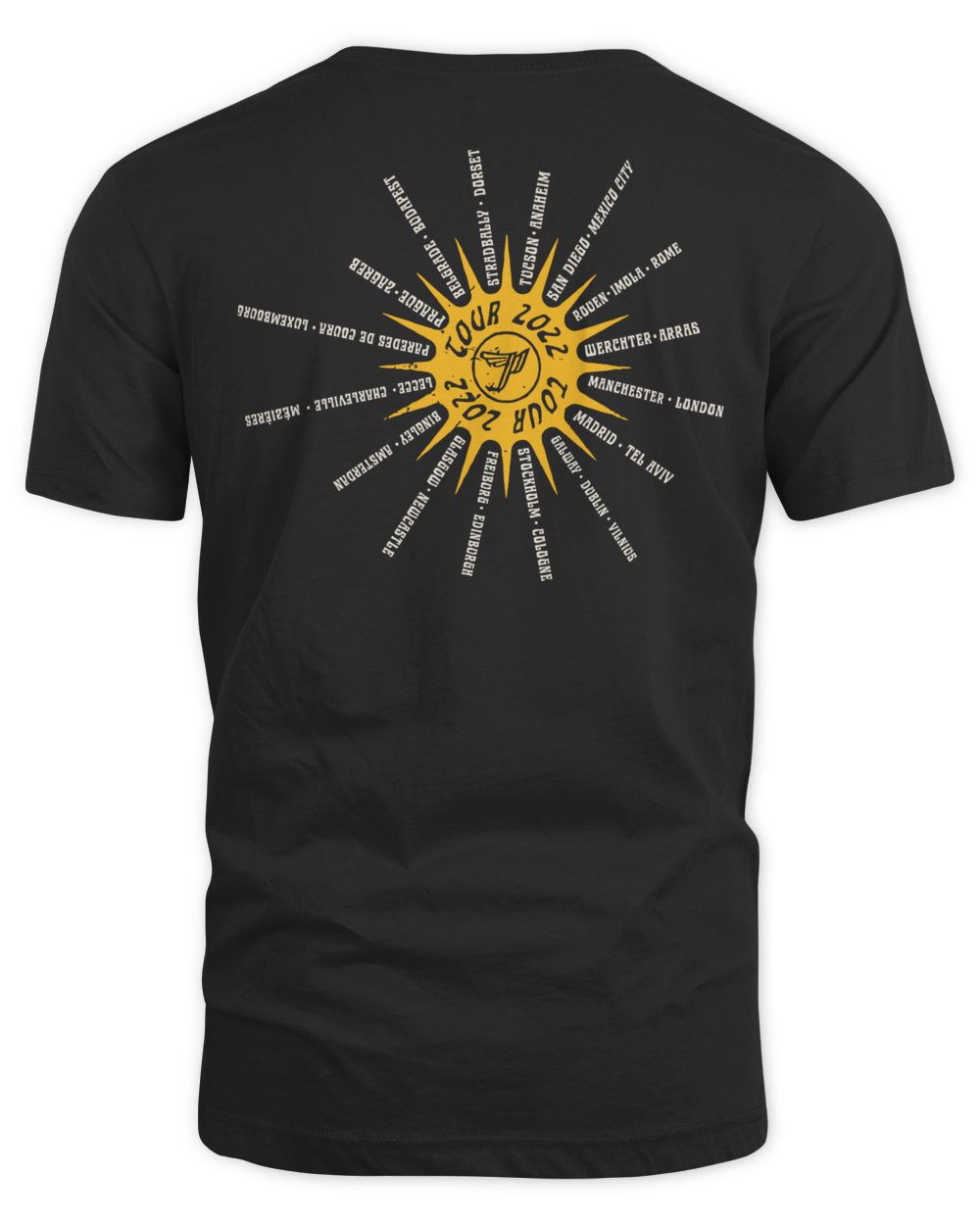 Pixies Merch Into the Sun 2022 Tour Shirt