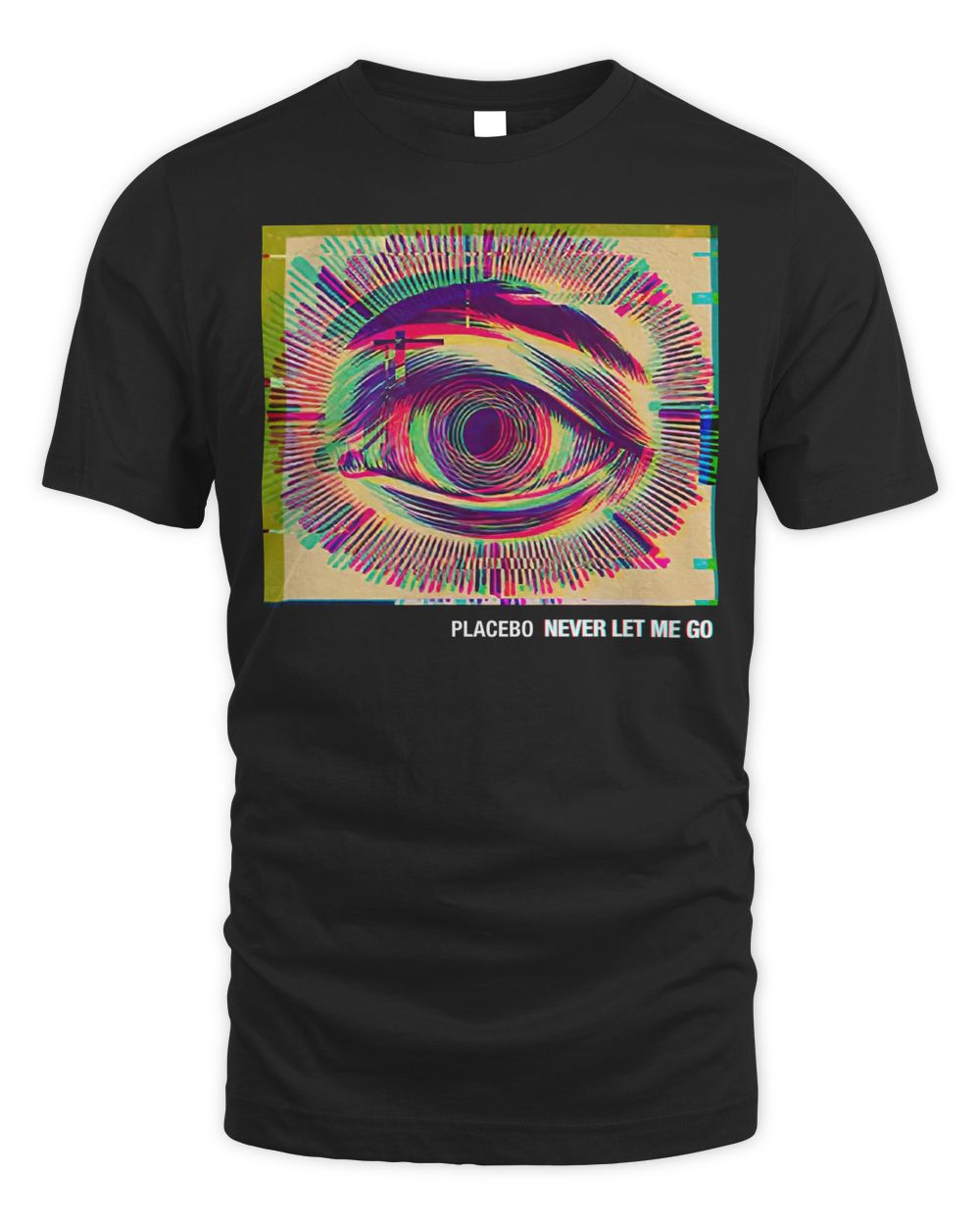 Placebo Merch Glitch Eye Shirt