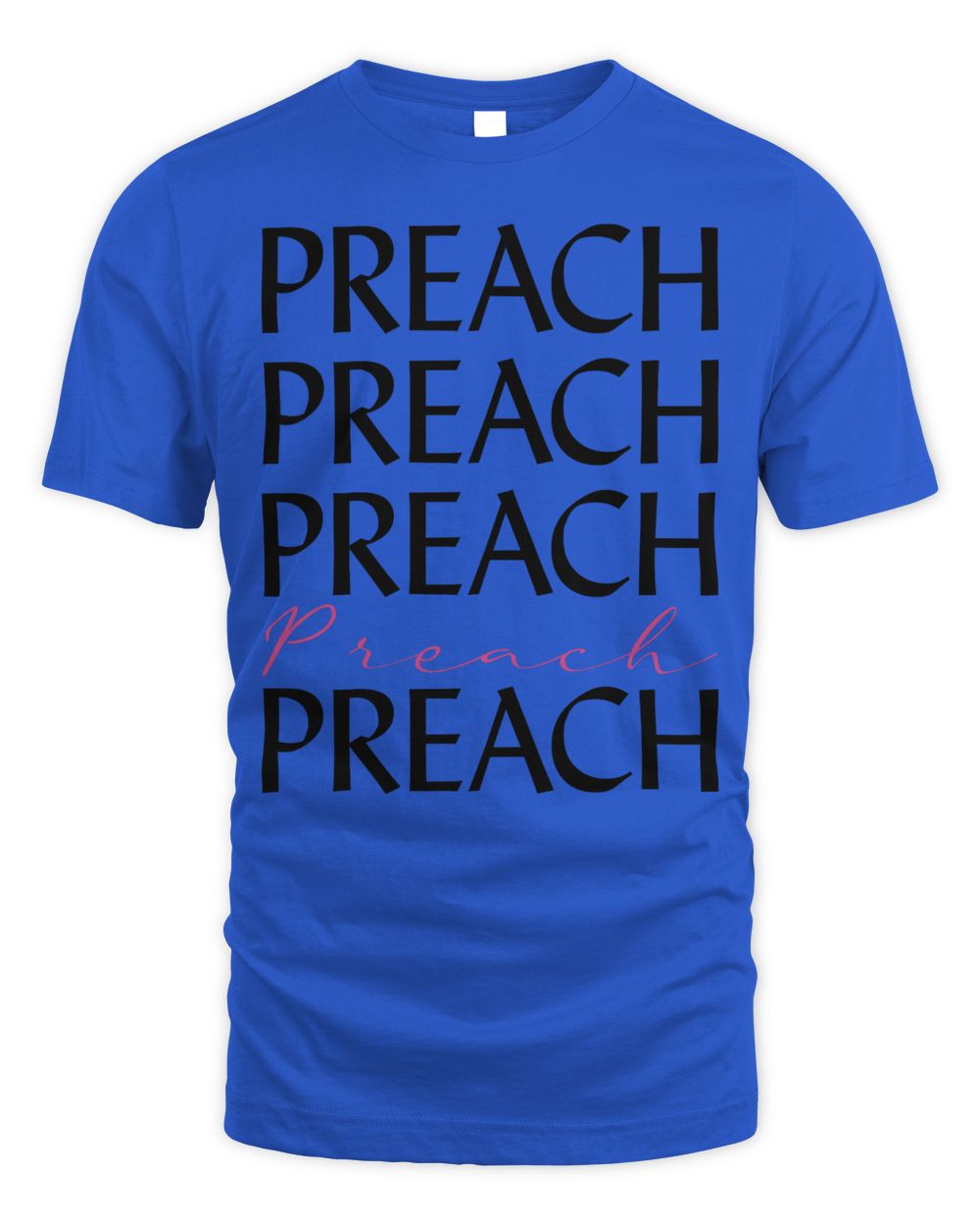 Preach Clothing Logo Wording Shirt