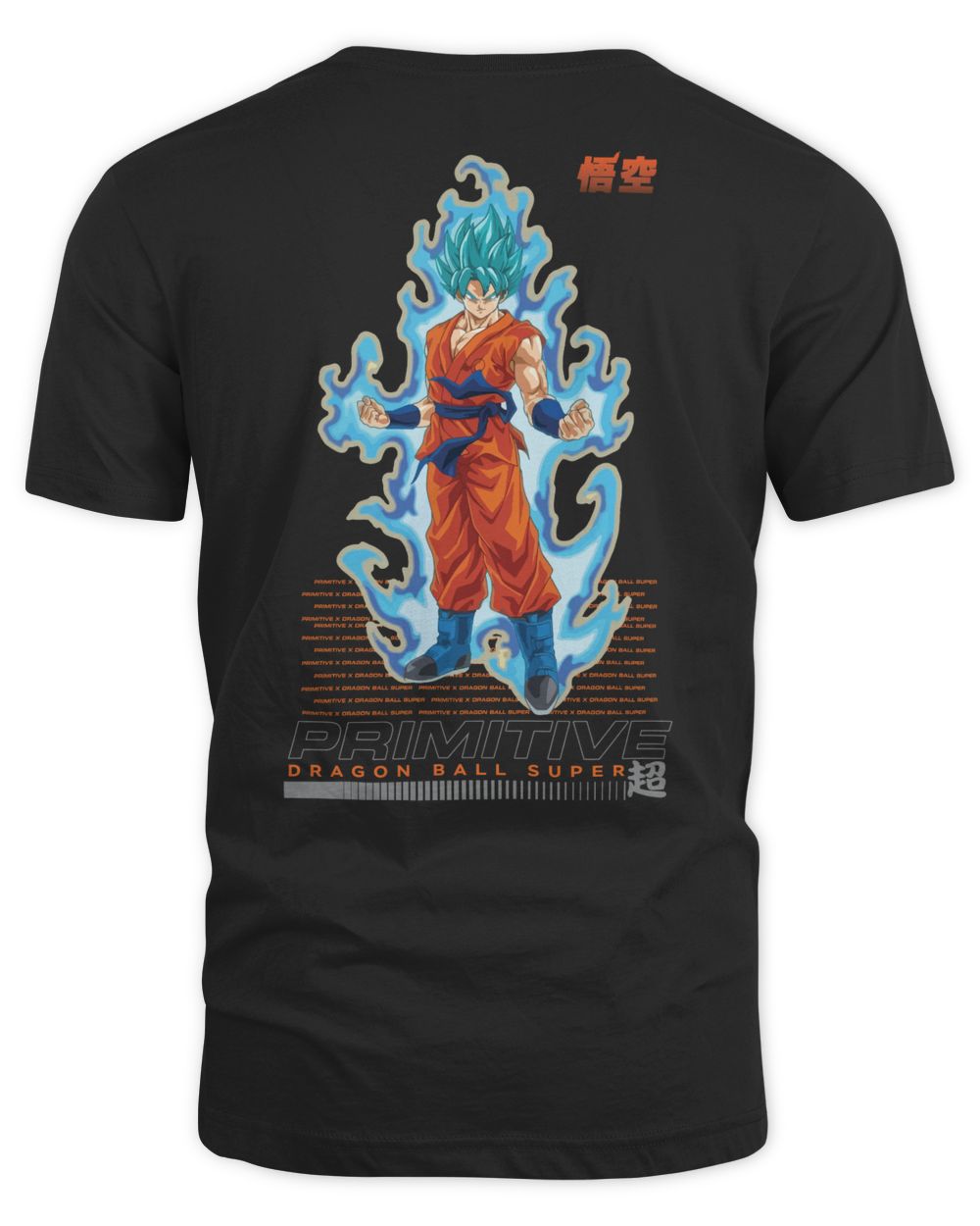 Primitive Clothing Ssg Goku Shirt