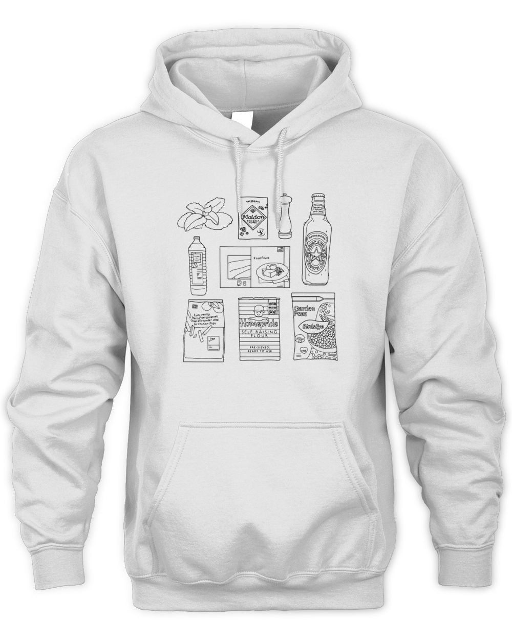 Quite Nice Clothing Fish And Chips Shirt