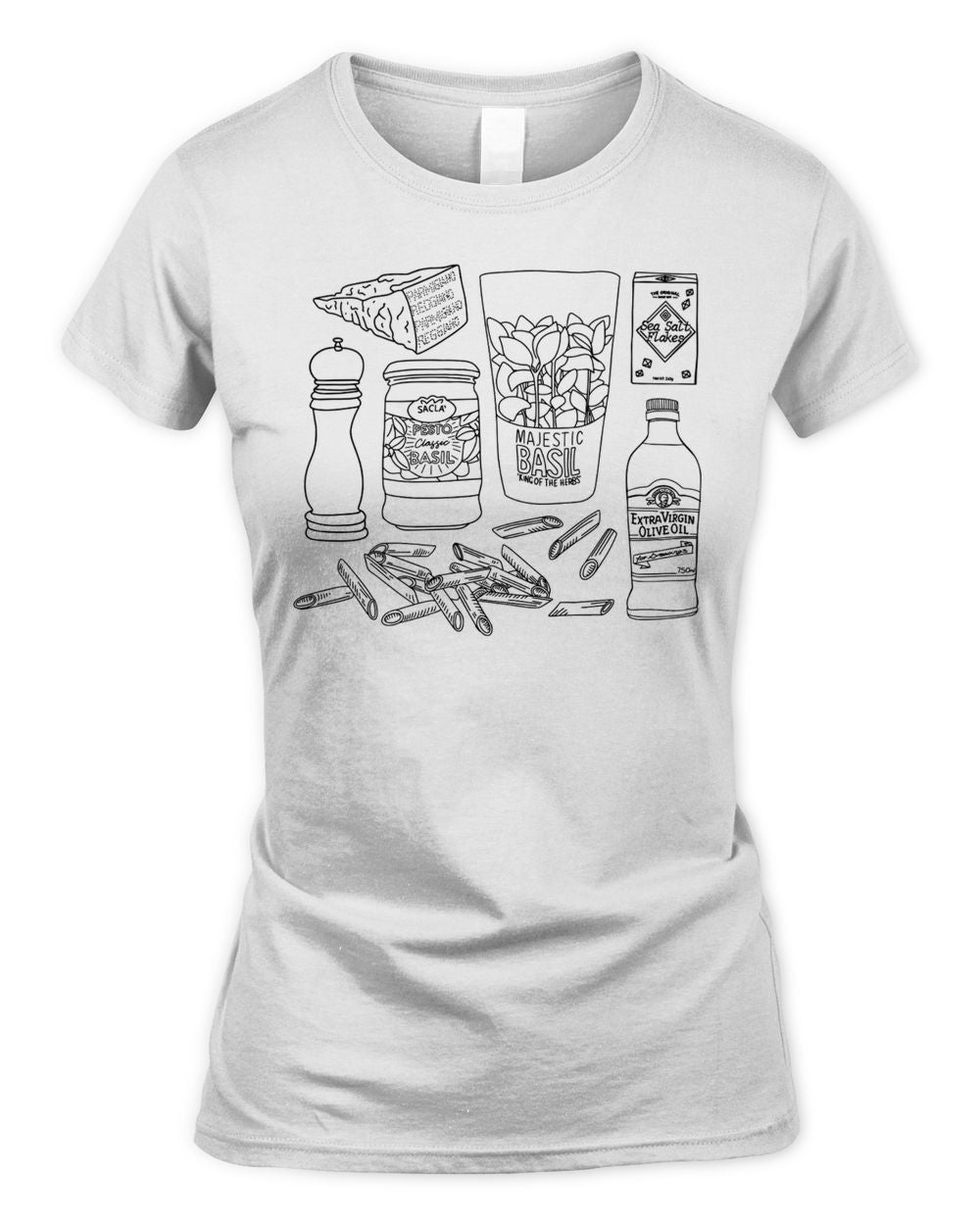 Quite Nice Clothing Pesto Pasta Shirt