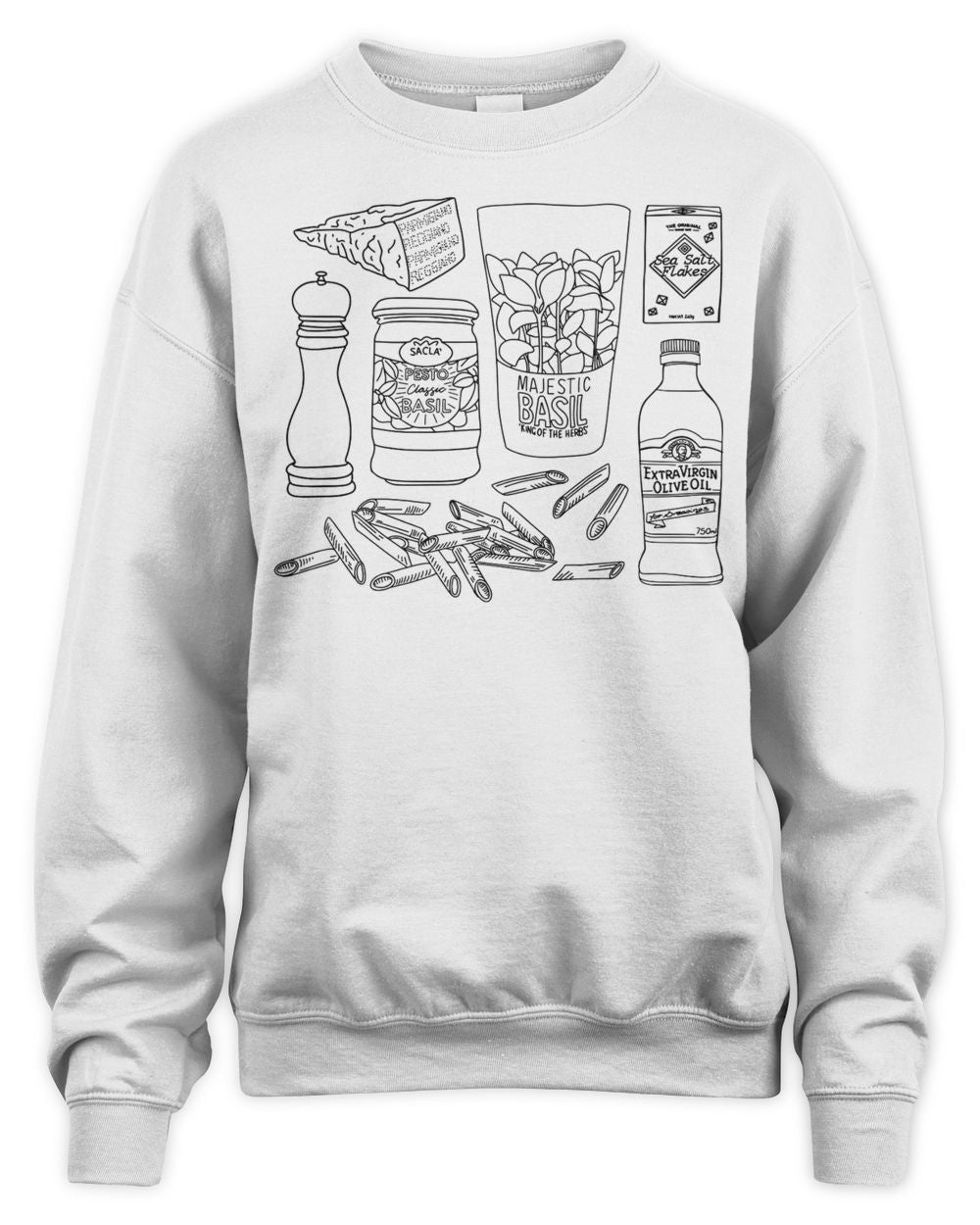 Quite Nice Clothing Pesto Pasta Shirt