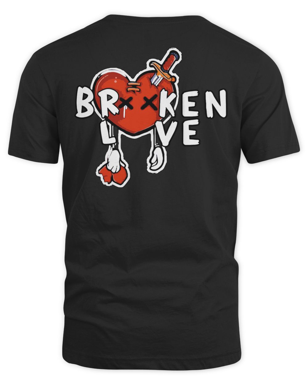 Rags to Riches Clothing Broken Love Shirt