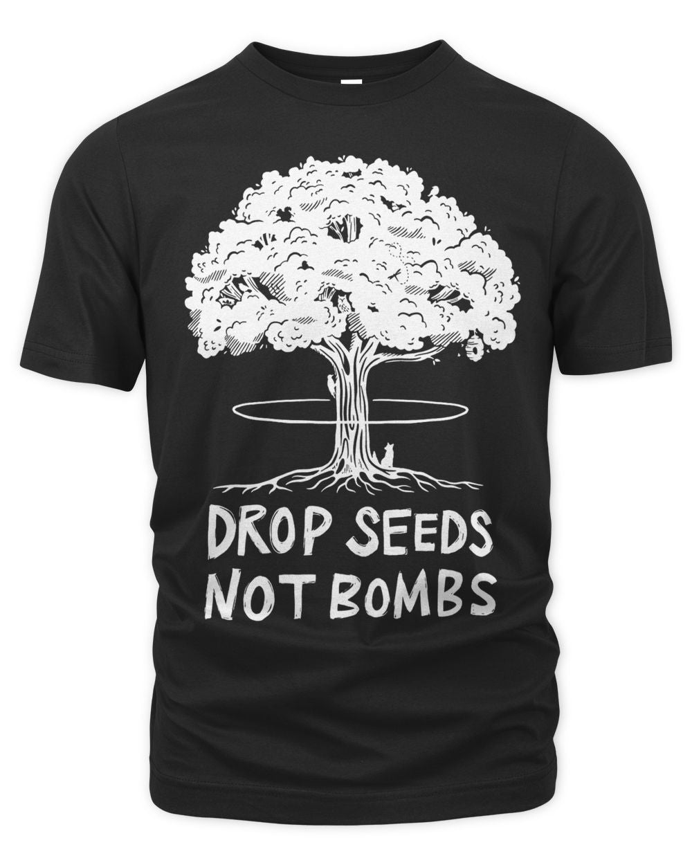 Rapanui Clothing Drop Seeds Not Bombs Shirt