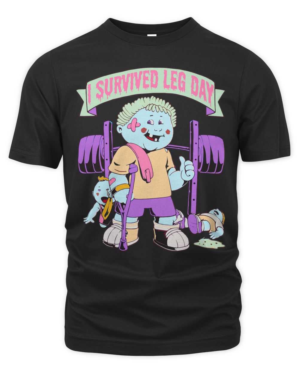Raskol Apparel I Survived Leg Day Shirt