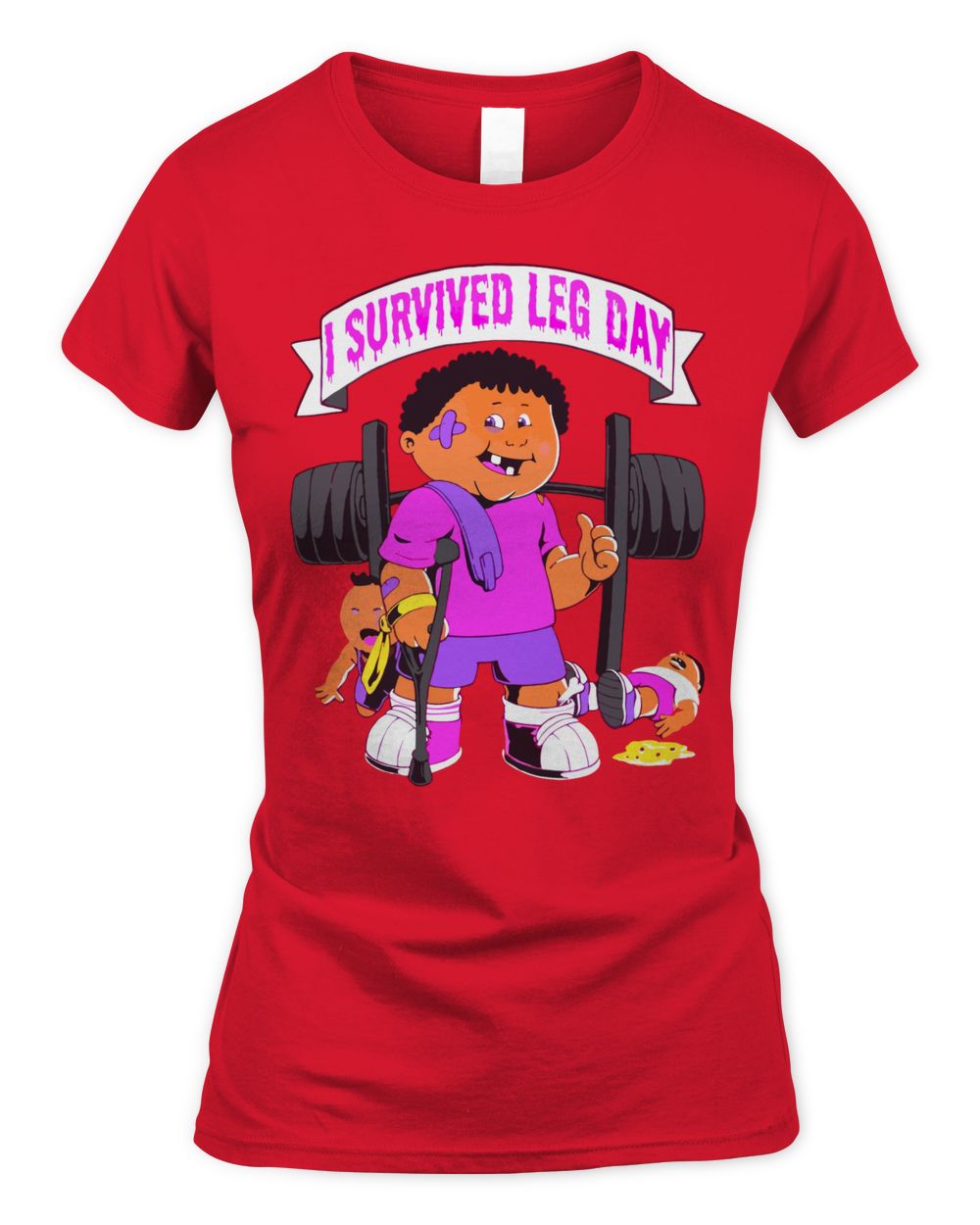 Raskol Apparel I Survived Leg Day Shirt